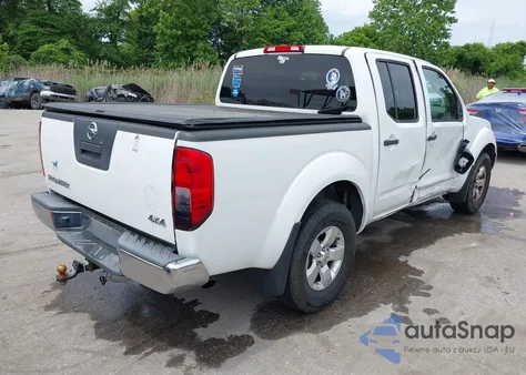 2011 Nissan Frontier Sv из США, поврежденный, VIN 1N6AD0EV2BC444461